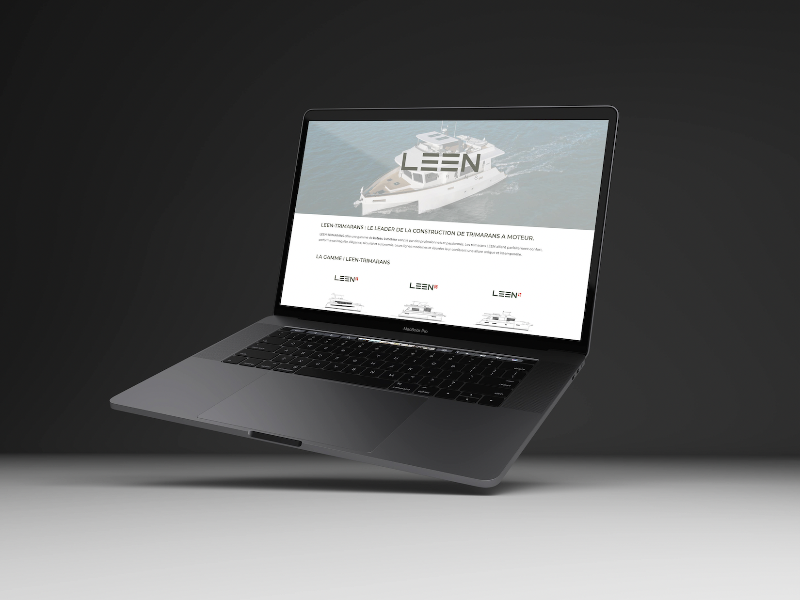 création de site internet la rochelle - Léana Brisson - Webdesigner freelance & graphiste
