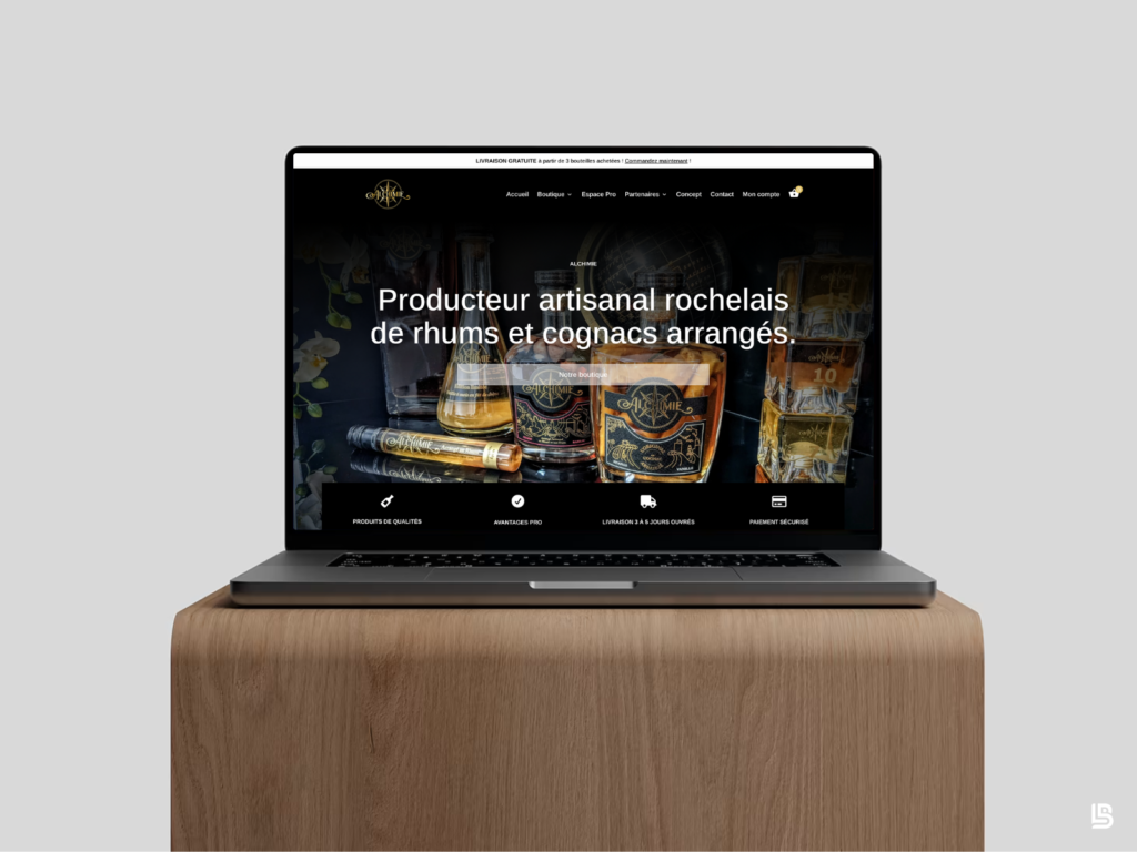 Création site internet La Rochelle - Léana Brisson - Webdesigner freelance & graphiste